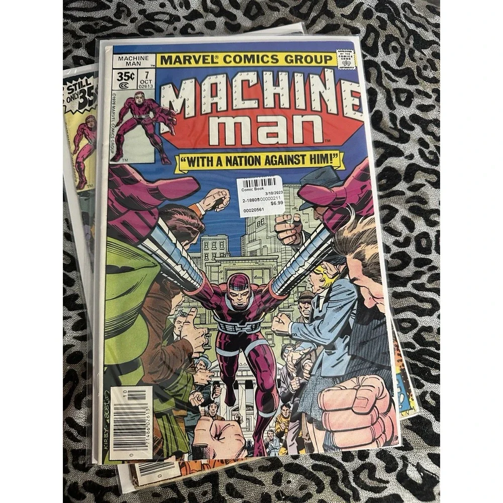 VTG. Marvel Comics, Group - Machine Man #1,2,3,4,5,6,7,8   Comic Books -Vintage!